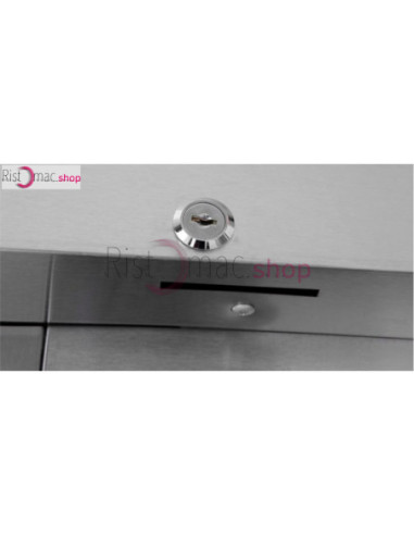 Armadio Refrigerato 700Lt c/porta in vetro 730x805x2065 0°C/+8C°