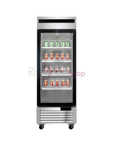 Armadio Refrigerato 700Lt c/porta in vetro 685x805x2112 0°C/+8C°