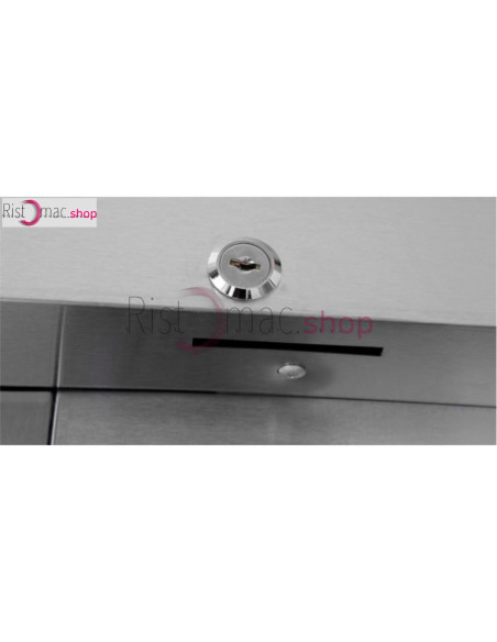 Armadio Refrigerato 1400Lt c/d porta in vetro 1382x805x2112 -20°C/-17C°