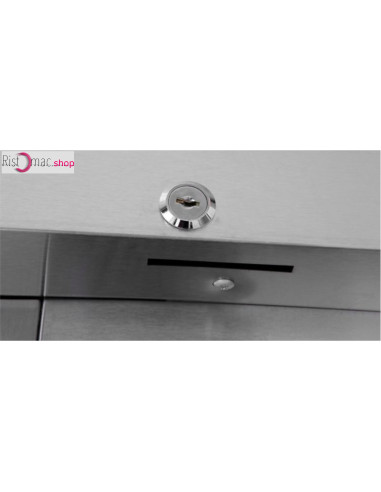 Armadio Refrigerato 1400Lt c/d porta in vetro 1314x805x2065 -20°C/-17C°