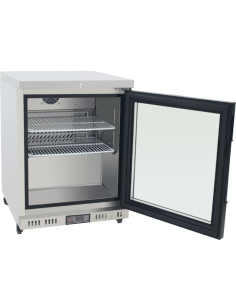 Armadio Refrigerato Mini c. Porta Vetro - 145Lt - 605x635x825 0°C/+8°C 2