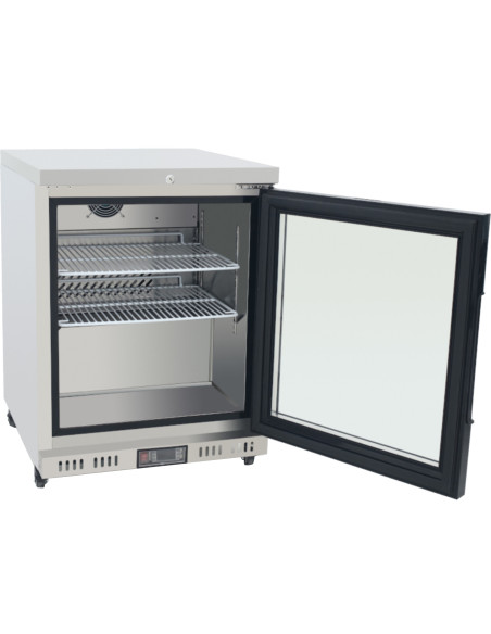 Armadio Refrigerato Mini c. Porta Vetro - 145Lt - 605x635x825 0°C/+8°C